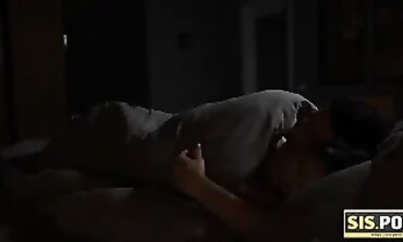 Step-Sister's Secret Crush - Passionate Love Making Session
