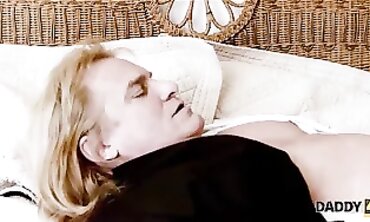 Daddies' Blonde Teen Babe Gets Fucked Hard By Older Man" - Daddy4k