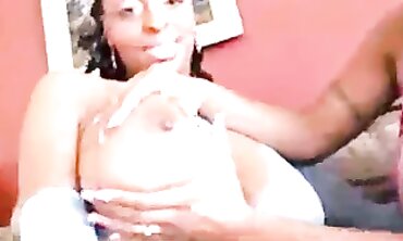 Erotic Lesbian Threesome - Black Girl with Big Natural Boobs Gets Double Teased