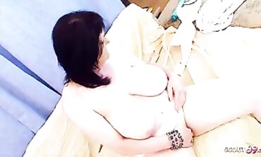 Grandma's Sweetheart - Mature Milf Seduces Grandson with Big Natural Breasts