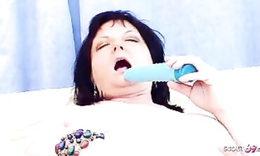 Grandma's Sweetheart - Mature Milf Seduces Grandson with Big Natural Breasts
