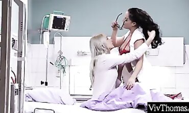 Hot Nurse Gives Patient Sensual Vaginal Treatment - Erin Electra