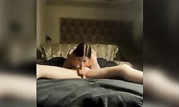 Tasting My First Ever Black Girlfriend's Pussy - Old Man Fucks A barely legal Babe
