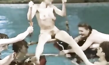 Lesbians Share Intimate Moments in Group Sex Scene