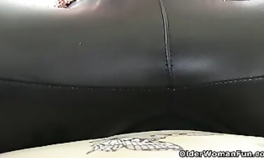 Grandma's Old Fashioned Sex Ed Lesson - Mature Milf Teaches barely legal Guy