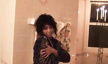 Hot Honey Bubble Bath - Sensuous Shower Scene with Erotic Massage & Oil Play