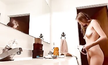Mom's Getting Ready For A Night Out - Secretly Spied On By Teen Daughter