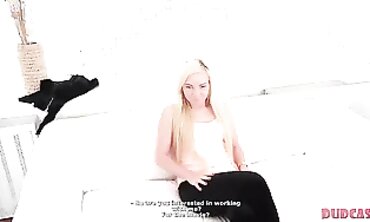 Blondie Babe Blows Big Dick - POV Deepthroat & Facial