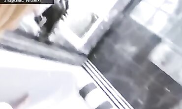 Hot MILF Fucks Herself with Vibrator in Bathroom