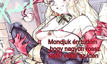Hot Hungarian MILF Gives Christmas Blowjob Tutorial