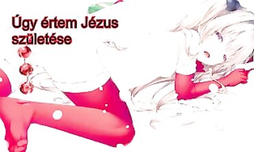 Hot Hungarian MILF Gives Christmas Blowjob Tutorial
