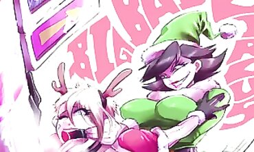 Hot Hungarian MILF Gives Christmas Blowjob Tutorial