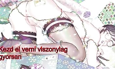 Hot Hungarian MILF Gives Christmas Blowjob Tutorial
