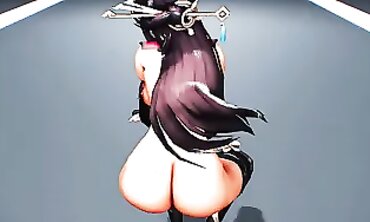MMD Sexual Fantasy - Riding The Waves With Boss Lady Beidou