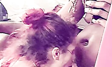 Step Sister's Sweet Lipstick Kisses - Taboo Roleplay with Older Brother
