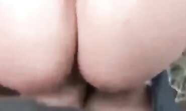 Hot Wifes Cheating Husband Surprised with Threesome - Point of View