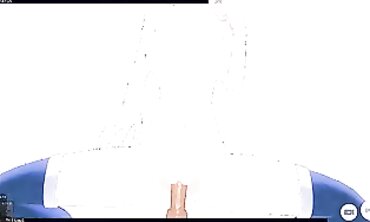 3D Anime Point-of-View - Sexual Goddess Fucks Herself with Vibrator to Release Inner Desires