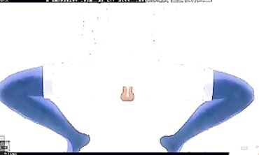 3D Anime Point-of-View - Sexual Goddess Fucks Herself with Vibrator to Release Inner Desires