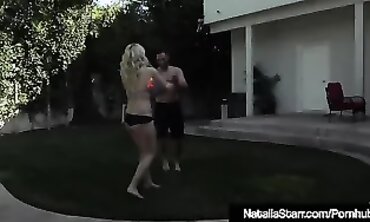 Natalie Starr's Water Play - Wet & Wild Babe Gets Drenched in HD