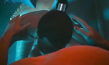 Fuck Fest in Futuristic City - Virtual Sex Experience With A Hot Blonde