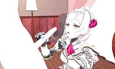 Noelle Genshins's Anime Adventure - A Journey Through NINE Dimensions