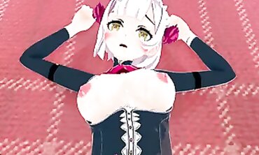 Noelle Genshins Anime-Inspired Cosplay Fashion Show - Virtual Runway with Five Nines
