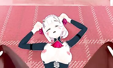 Noelle Genshins Anime-Inspired Cosplay Fashion Show - Virtual Runway with Five Nines