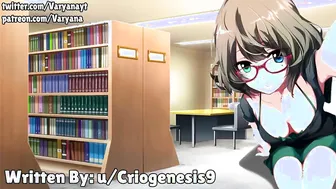 Late Night Library Adventure - Sexy Cosplay Role Play With A Hot Redhead