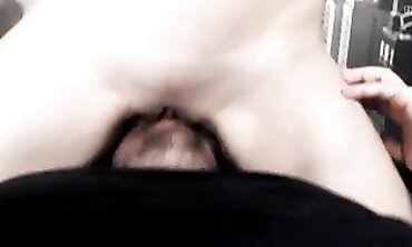 Hot Blonde MILF Gives Deepthroat POV BJ on Train - Sexy Sensual Oral Pleasure