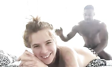 Teen Crimson Head Gets Her Ass Pounded Hard By A Huge Dick