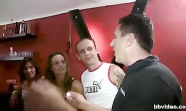 Sexy MILFs Share Their Husbands in Threesome