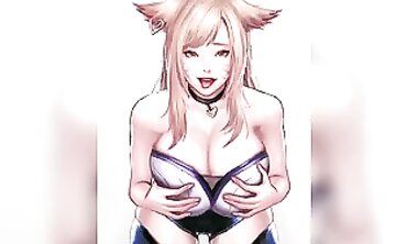 Our Sluty Gamer Girl Next Door Plays 'VAMP' in LoL with Hot Cosplayer! POV
