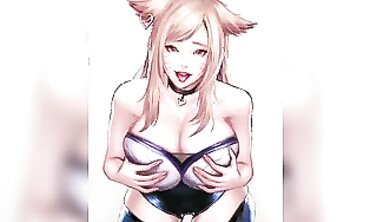 Our Sluty Gamer Girl Next Door Plays 'VAMP' in LoL with Hot Cosplayer! POV