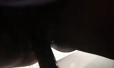 African Goddess Rides Big Black Dick in Office - Naughty Boss Lady