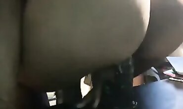 African Goddess Rides Big Black Dick in Office - Naughty Boss Lady
