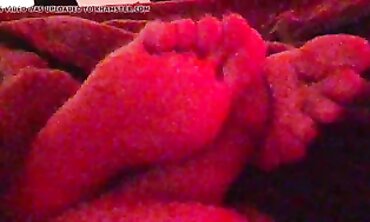 POV Toejob With Bondage And Stockings