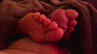 POV Toejob With Bondage And Stockings