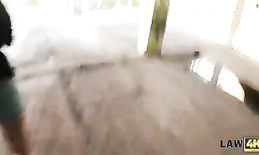 Busty Honey Jennifer Mendes Gets Roughed Up By Security Guard