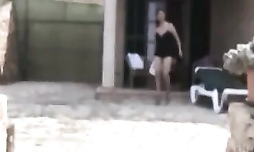 MILF Pink Gets BBC Creampie on Vacation
