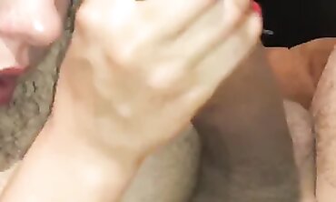 Luxurious Close-Up Blowjob and Handjob by Stunning Blue Angel