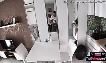 Thai Pizza Delivery Guy Fucks Legal Asian Amateur