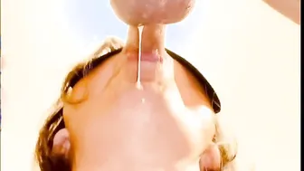 Asian MILF Queen Deepthroats Big Dick With Loud Sounds
