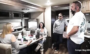 Real Swinger Couple Gets Ravaged in Amateur Group Sex