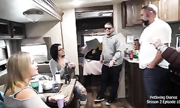 Real Swinger Couple Gets Ravaged in Amateur Group Sex