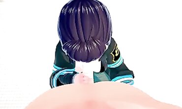 Maki Oze FireForce 3D Animated 1/7 Scale Hentai