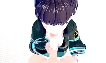 Maki Oze FireForce 3D Animated 1/7 Scale Hentai