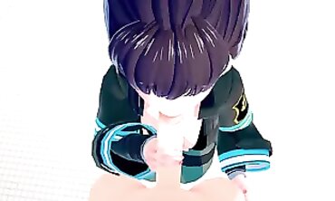 Maki Oze FireForce 3D Animated 1/7 Scale Hentai