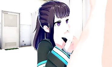 Maki Oze FireForce 3D Animated 1/7 Scale Hentai