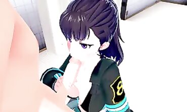 Maki Oze FireForce 3D Animated 1/7 Scale Hentai