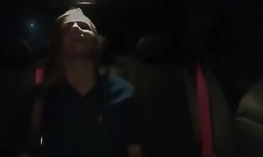 Nurse Takes BBC in Uber with Creampie and Blowjob